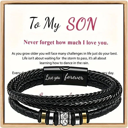 Son - Never Forget - Love You Forever Bracelet