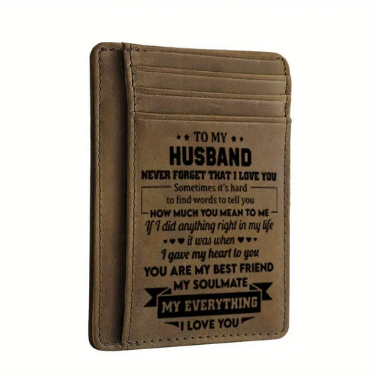 Husband - Leather Wallet