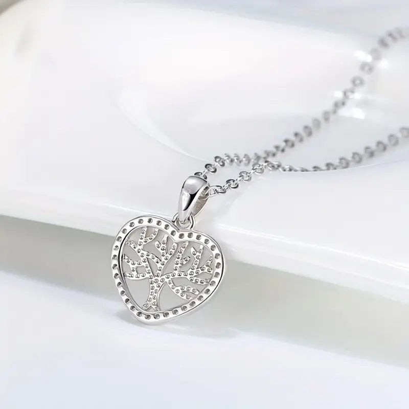 Sterling Radiance Tree Elegance Necklace