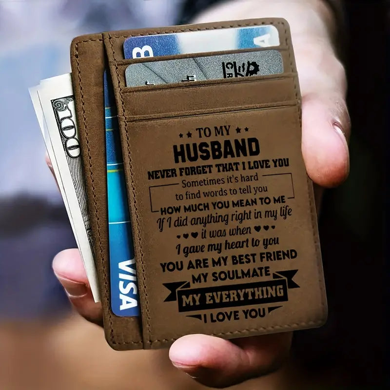 Husband - Leather Wallet