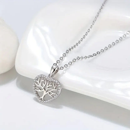 Sterling Radiance Tree Elegance Necklace